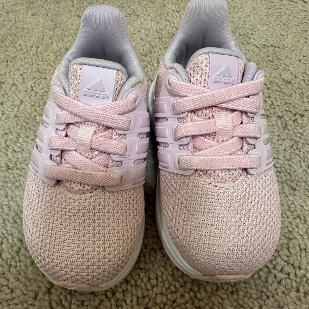 Toddler Pink Adidas Sneakers